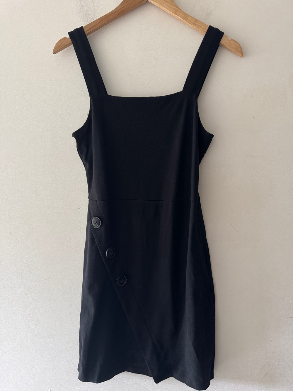 River Island Black‎ Adorable Button Detail Dress